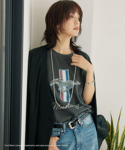 【聯名/棉100%】FORD MUSTANG Tee/8月上旬お屆け予定