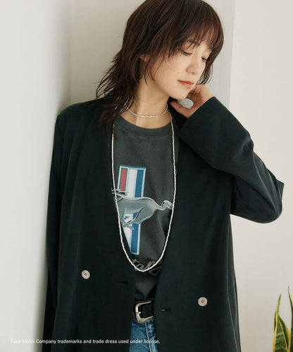 【聯名/棉100%】FORD MUSTANG Tee/8月上旬お屆け予定