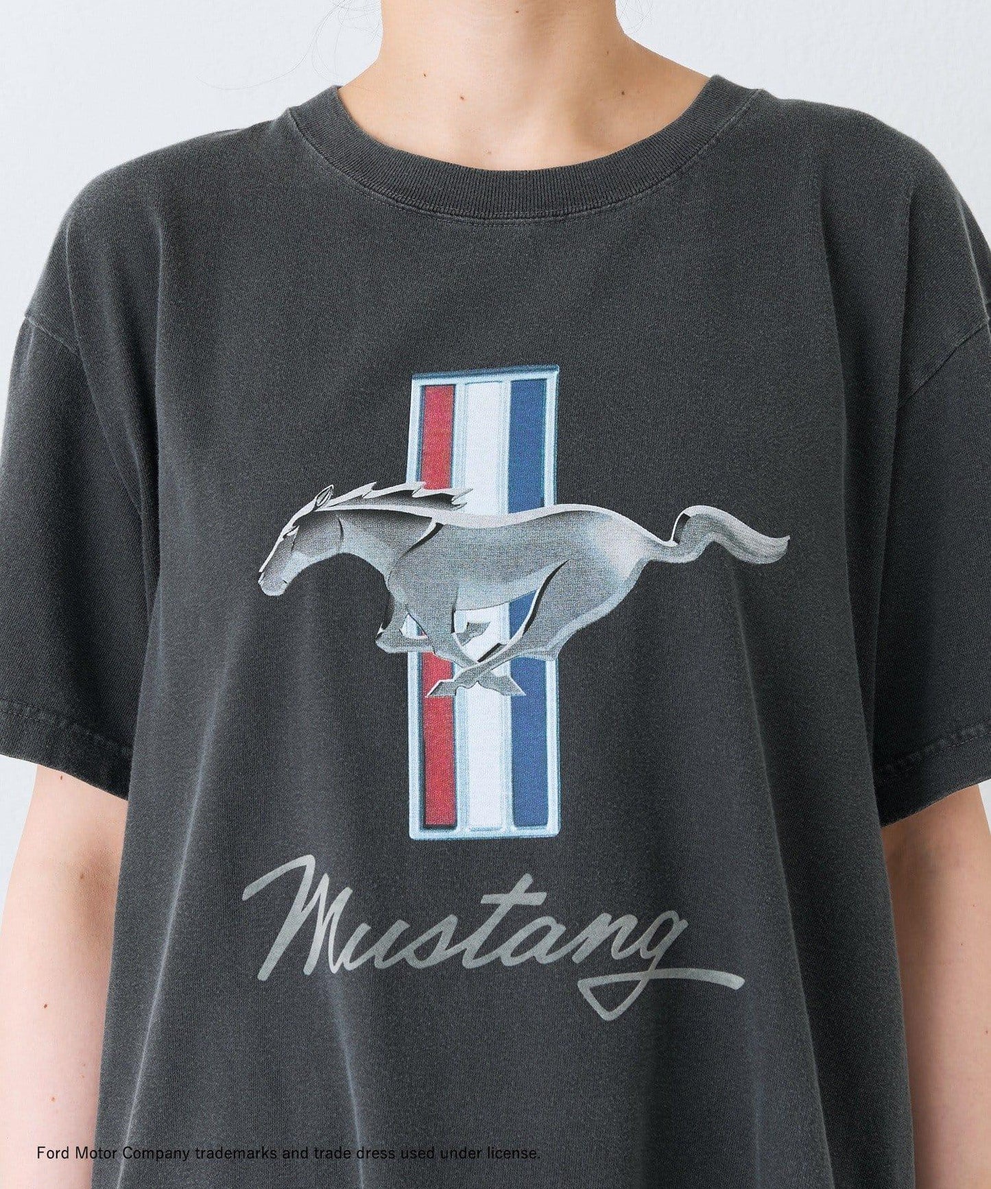 【聯名/棉100%】FORD MUSTANG Tee/8月上旬お屆け予定