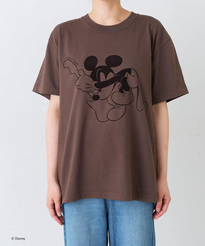【棉100%/可機洗】Rock Mickey Tee 8月上旬發貨