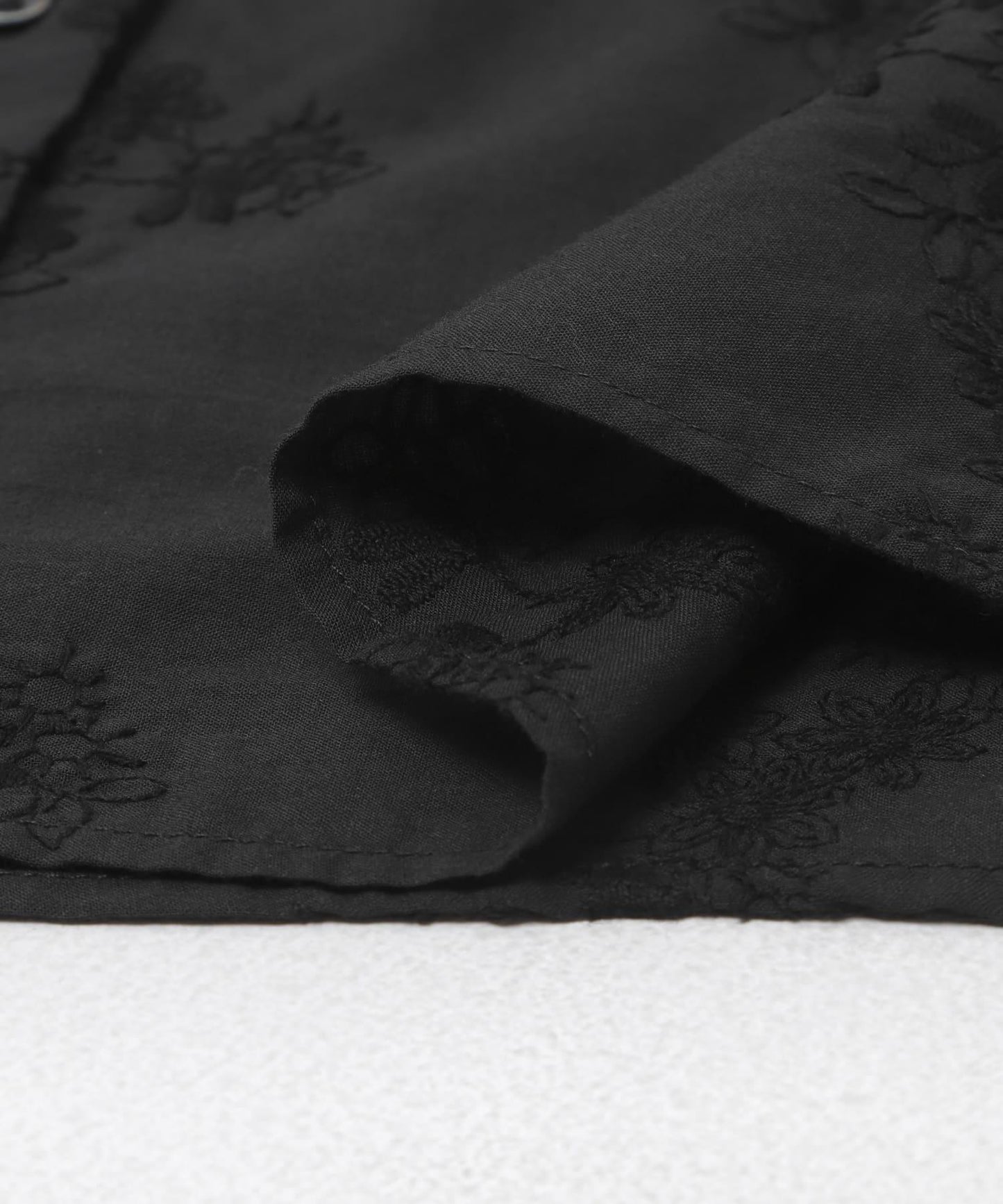 棉質刺繡A字襯衫