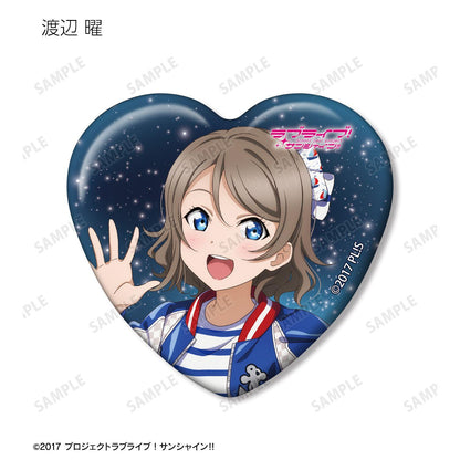 ラブライブ！サンシャイン!!（LoveLive!Sunshine!!） 描き下ろし 3rdソロコンサートver. 隨機心形徽章（9個裝）