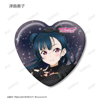 ラブライブ！サンシャイン!!（LoveLive!Sunshine!!） 描き下ろし 3rdソロコンサートver. 隨機心形徽章（9個裝）