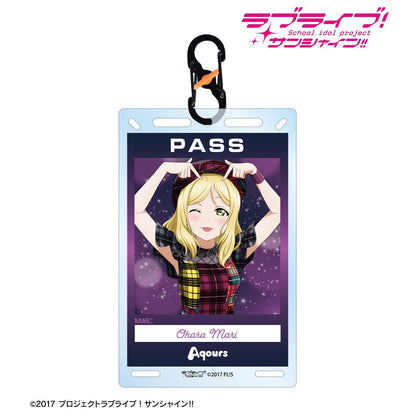 ラブライブ！サンシャイン!!（LoveLive!Sunshine!!） 3rd Solo Concert ver. 小原鞠莉 附掛鉤卡片式亞克力鑰匙扣