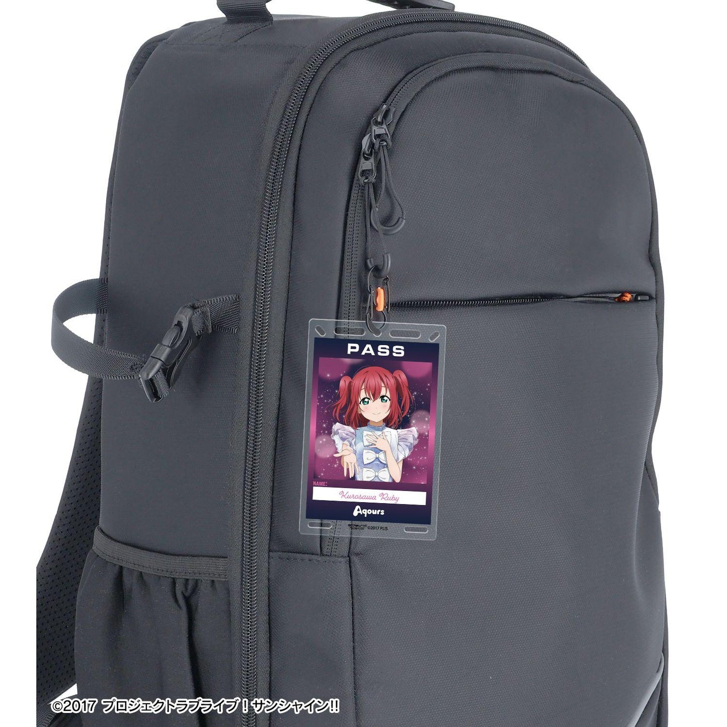 ラブライブ！サンシャイン!!（LoveLive! Sunshine!!） 描き下ろし 黒澤ルビィ 3rdソロコンサートver. 卡扣式卡片型亞克力鑰匙扣