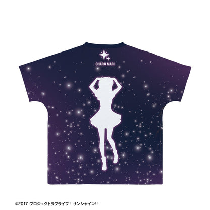 ラブライブ！サンシャイン!!（LoveLive!Sunshine!!） 3rd Solo Concert ver. 小原鞠莉 全幅印花T恤 M碼