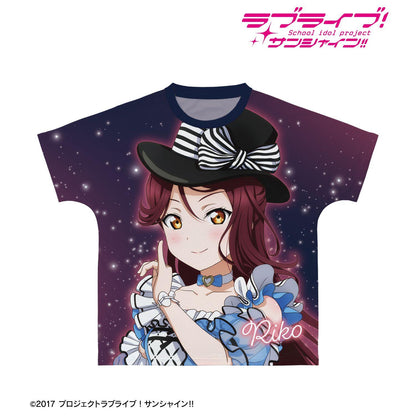 ラブライブ！サンシャイン!!（LoveLive!Sunshine!!） 描き下ろし 桜內梨子 3rdソロコンサートver. 全幅印花T恤 XXS碼