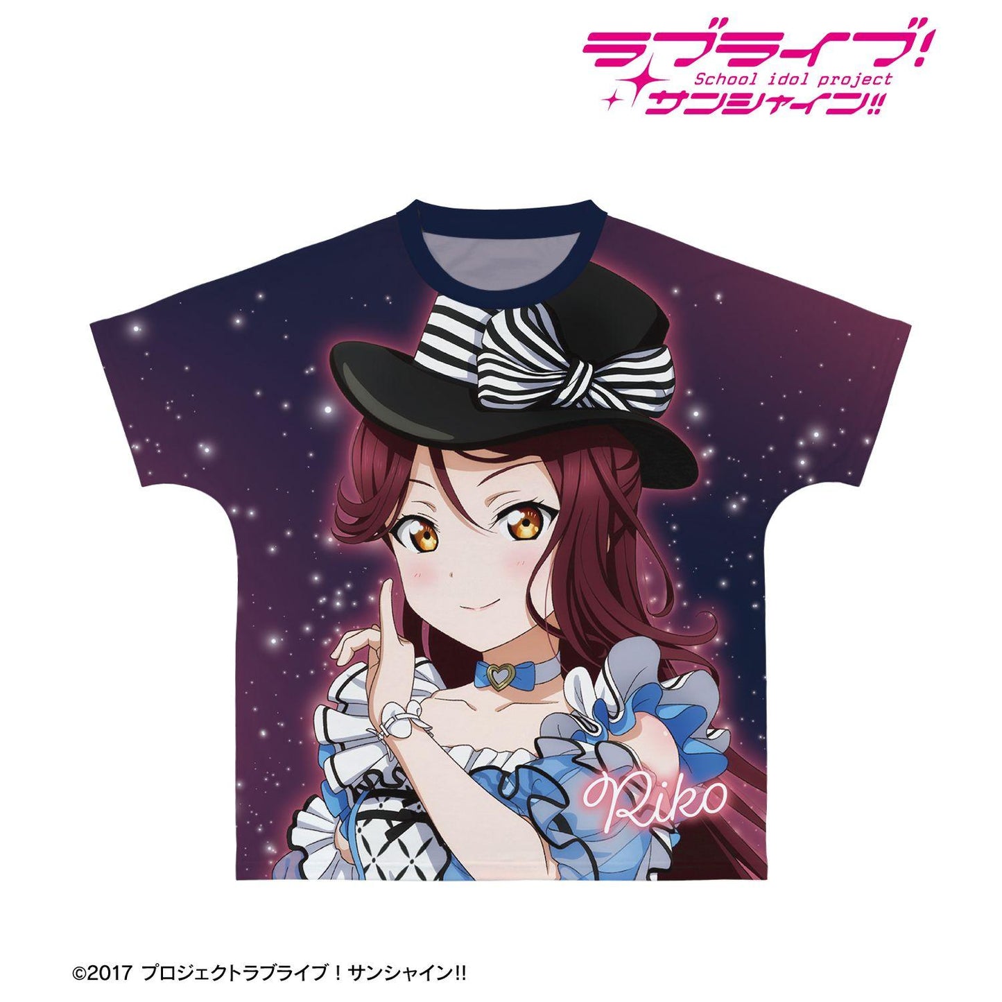 ラブライブ！サンシャイン!!（LoveLive!Sunshine!!） 3rd Solo Concert ver. 櫻內梨子 全幅印花T恤 XL碼 男女同款