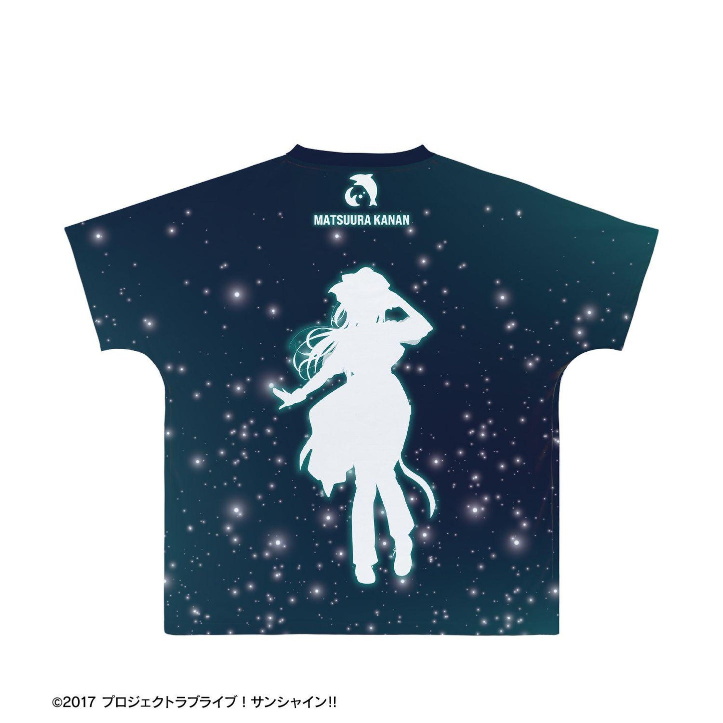 ラブライブ！サンシャイン!!（LoveLive!Sunshine!!） 3rd Solo Concert ver. 松浦果南 全幅印花T恤 XL碼
