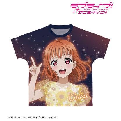ラブライブ！サンシャイン!!（LoveLive!Sunshine!!） 3rd Solo Concert ver. 高海千歌 全幅印花T恤