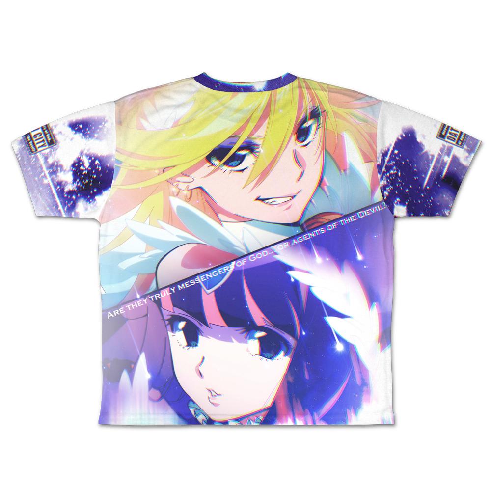 New PANTY & STOCKING with GARTERBELT_S_パンティ&ストッキング 雙面滿版印花T恤