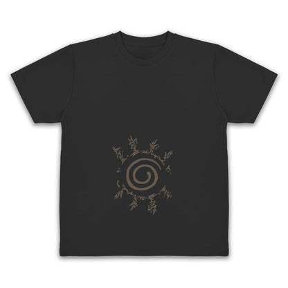 火影忍者-ナルト- 疾風伝 XL 八卦の封印式 速幹T恤/BLACK