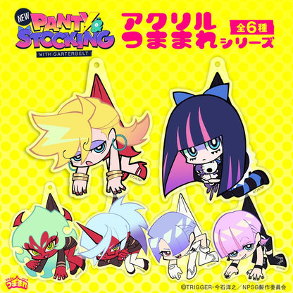 New PANTY & STOCKING with GARTERBELT 滌綸 亞克力 捏捏掛件