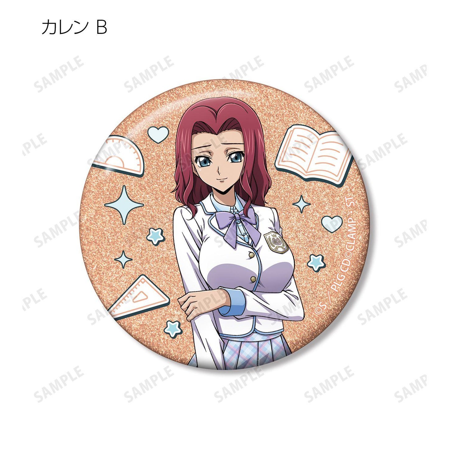 コードギアス 反逆のルルーシュ（叛逆的魯路修） 描繪新圖 校服時尚ver. 閃光徽章 11包入 整盒裝
