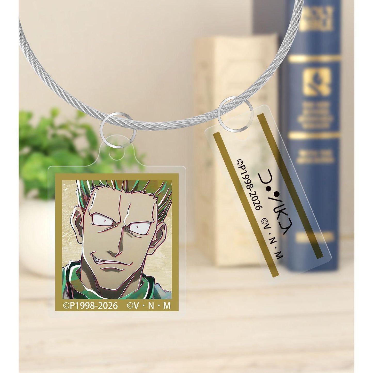 全職獵人 フィンクス Ani-Art 第4弾 2連鋼絲亞克力鑰匙扣