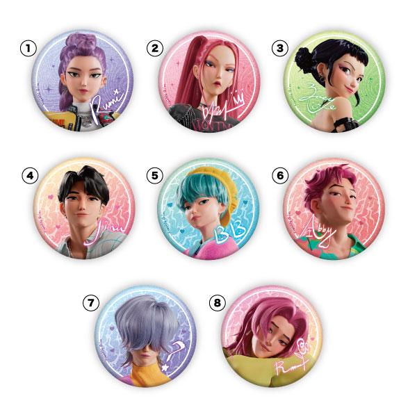 KPOPガールズ!デーモン・ハンターズ 閃光徽章收藏 【BOX/8個裝】