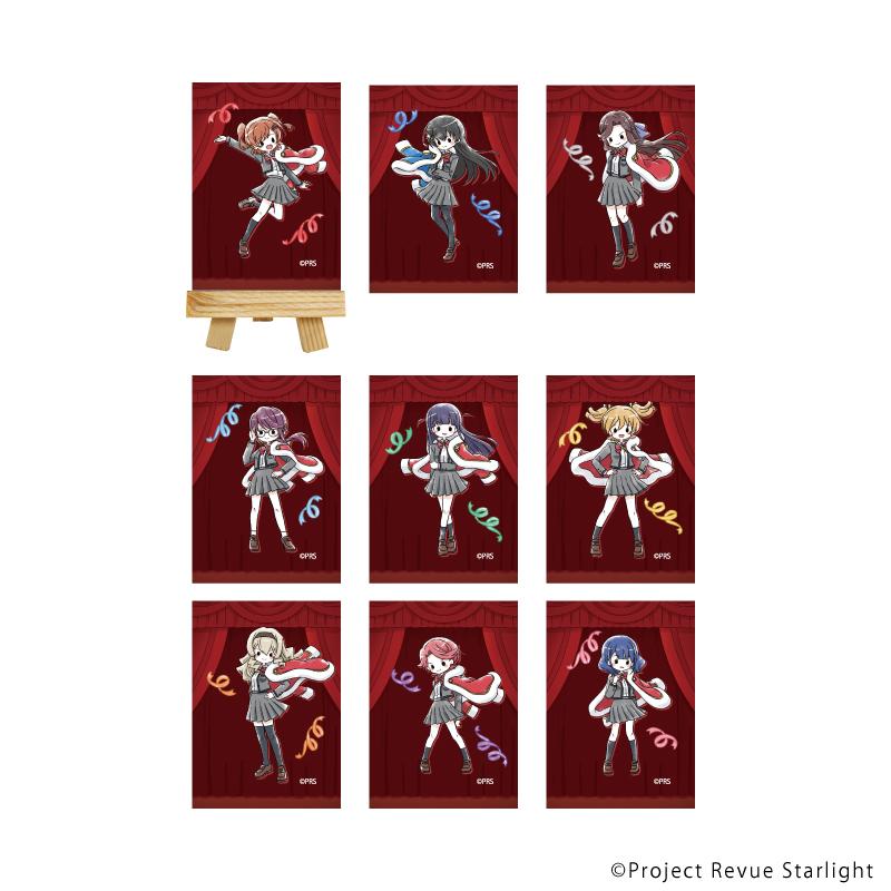 少女☆歌劇 Revue Starlight（少女歌劇 Revue Starlight） 制服ver. 迷你畫布板 01款 全9種套裝