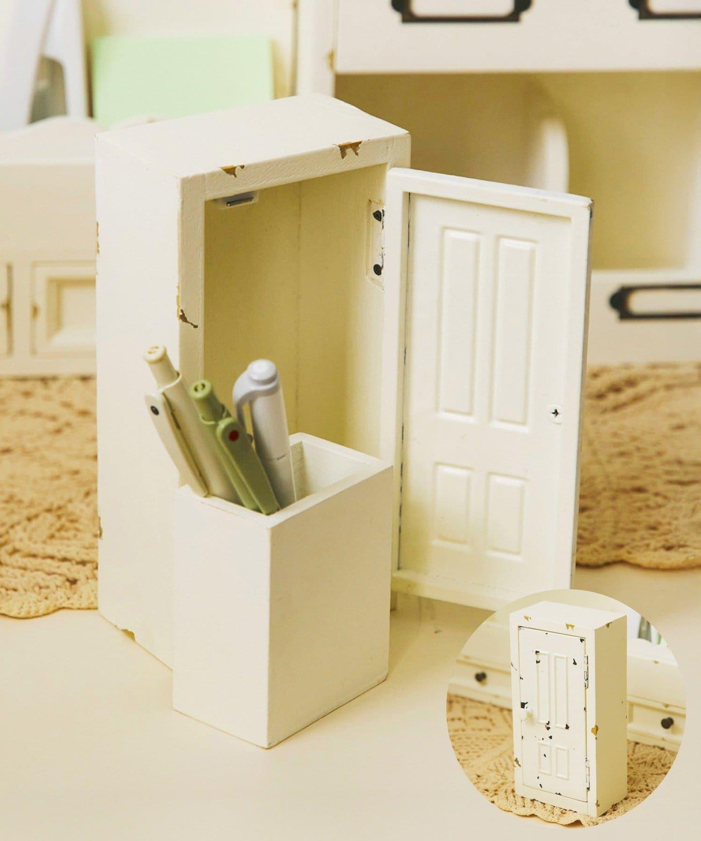 商品 choupinet 門造型筆筒