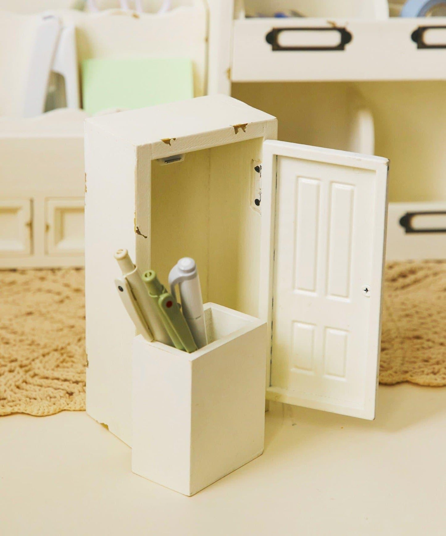 商品 choupinet 門造型筆筒