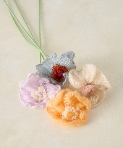 SAHIR サヒール Yarn flowers 毛線花