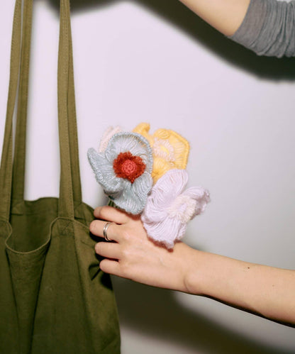 SAHIR サヒール Yarn flowers 毛線花