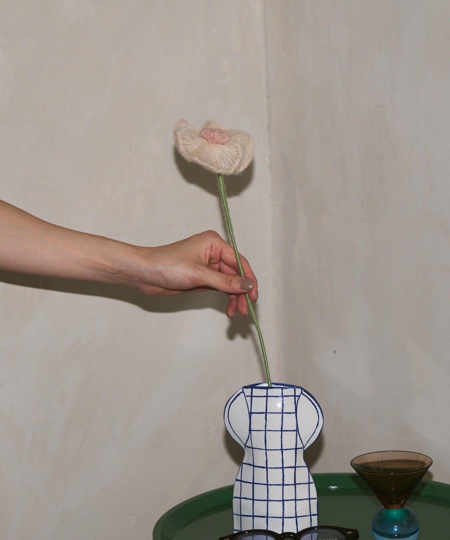 SAHIR サヒール Yarn flowers 毛線花