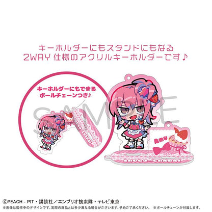 守護甜心！ 臺座付きアクリルキーホルダー フルーツ Ver. 【コンプリートBOX／6個入り】