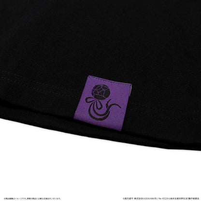 Re：從零開始的異世界生活 Mサイズ AMICIS エミリアロングTシャツ 黒