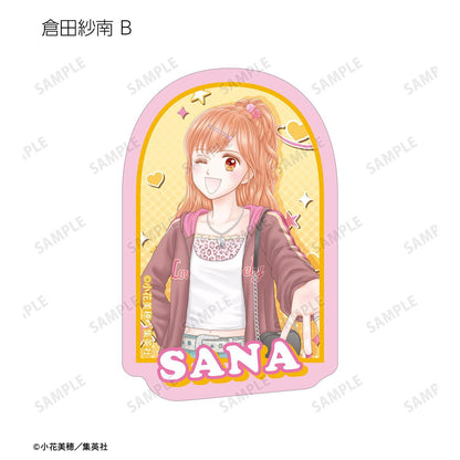 こどものおもちゃ（玩偶遊戲） 小花美穂老師 時代時尚ver. 隨機異形貼紙 完整盒裝（12包入）