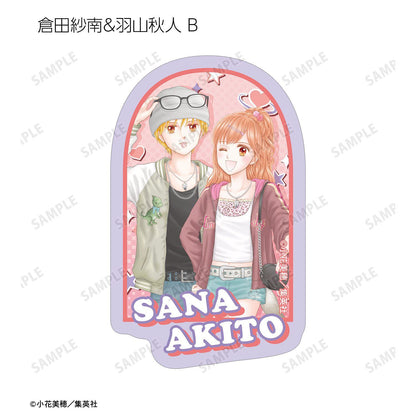 こどものおもちゃ（玩偶遊戲） 小花美穂老師 時代時尚ver. 隨機異形貼紙 完整盒裝（12包入）