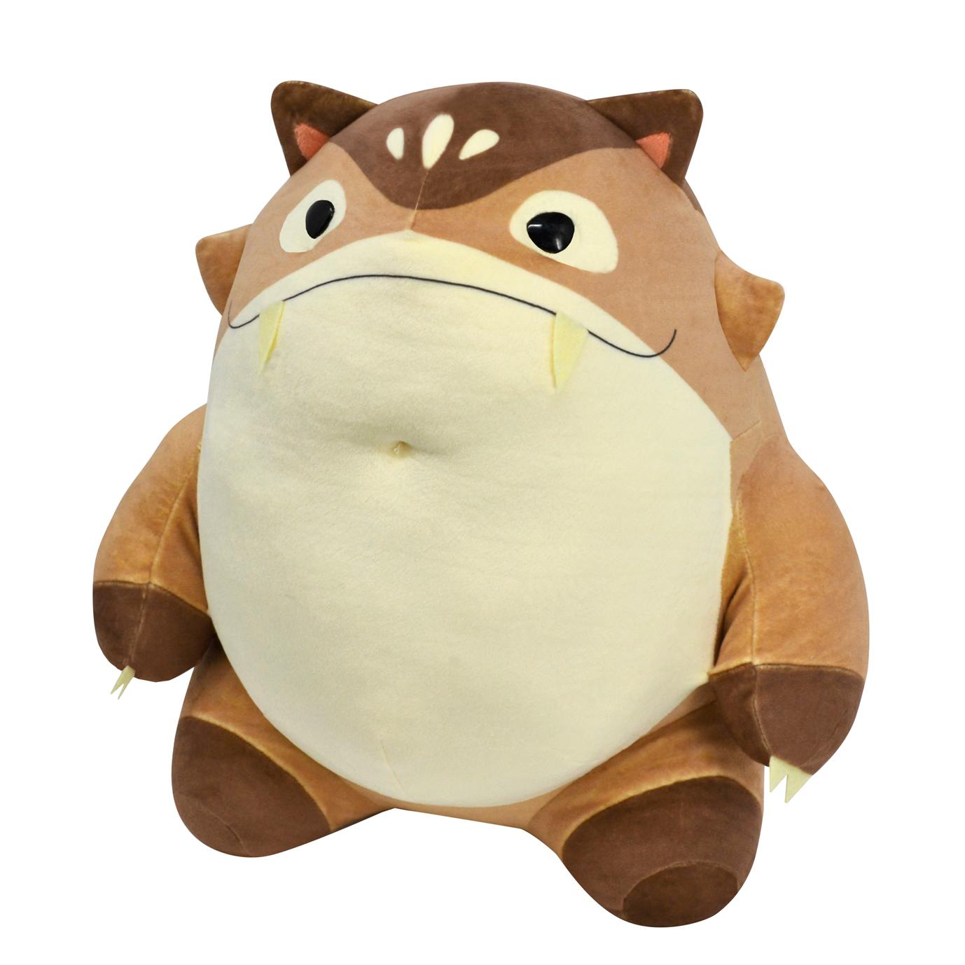 怪物獵人物語（怪物獵人物語） ワイルズ 軟糯抱抱玩偶 大タル爆弾 (モリバー)