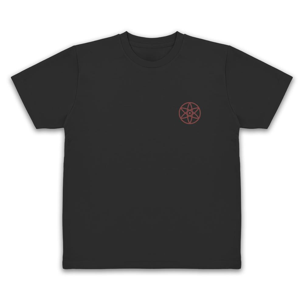 火影忍者-ナルト- 疾風伝 XL 萬華鏡寫輪眼 速幹T恤/BLACK