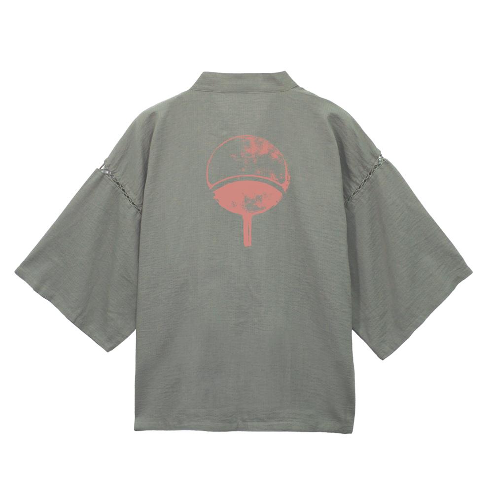 火影忍者-ナルト- 疾風伝 大號（XL～XXL） 宇智波 甚平 利休鼠