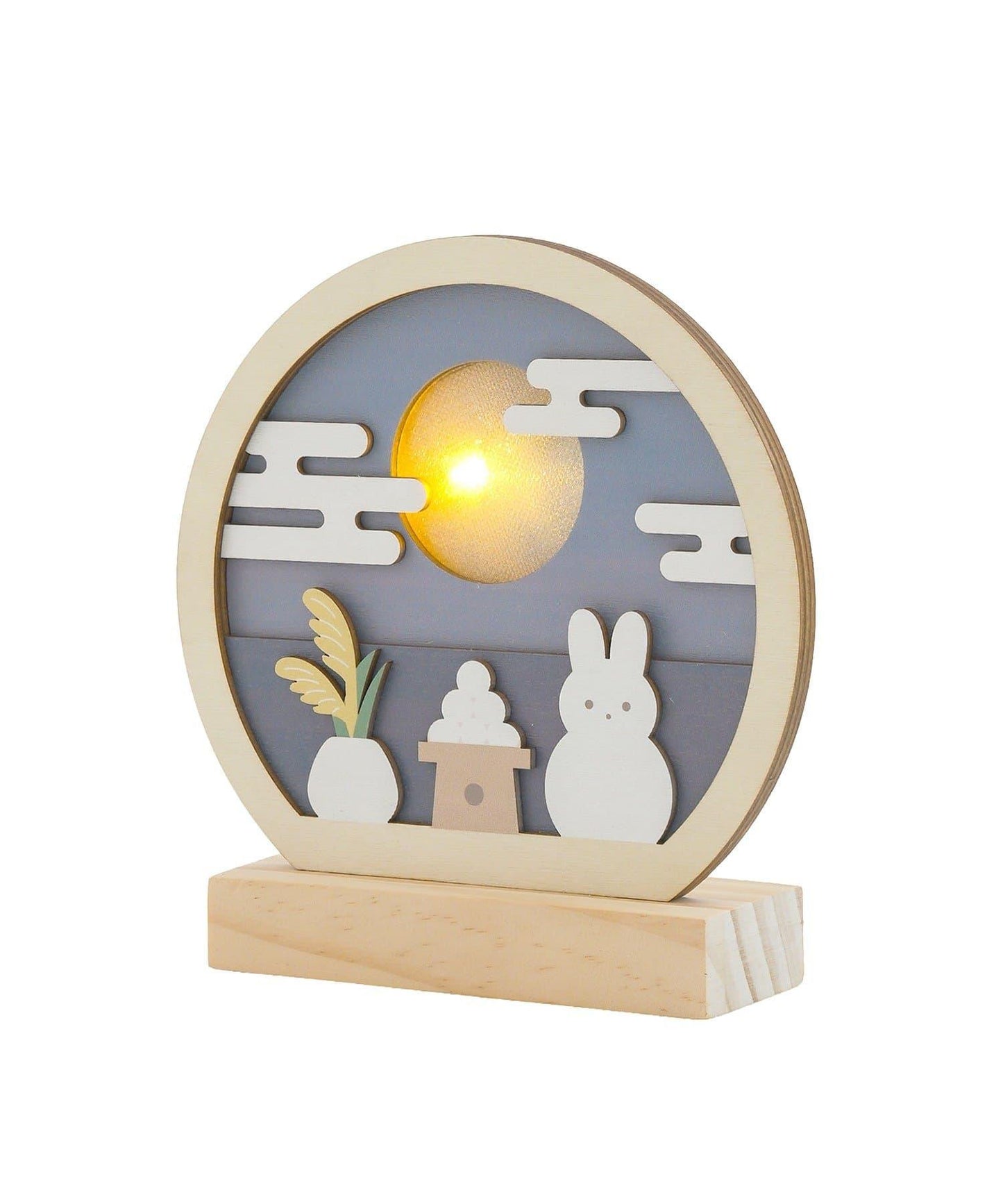 月見LED擺件