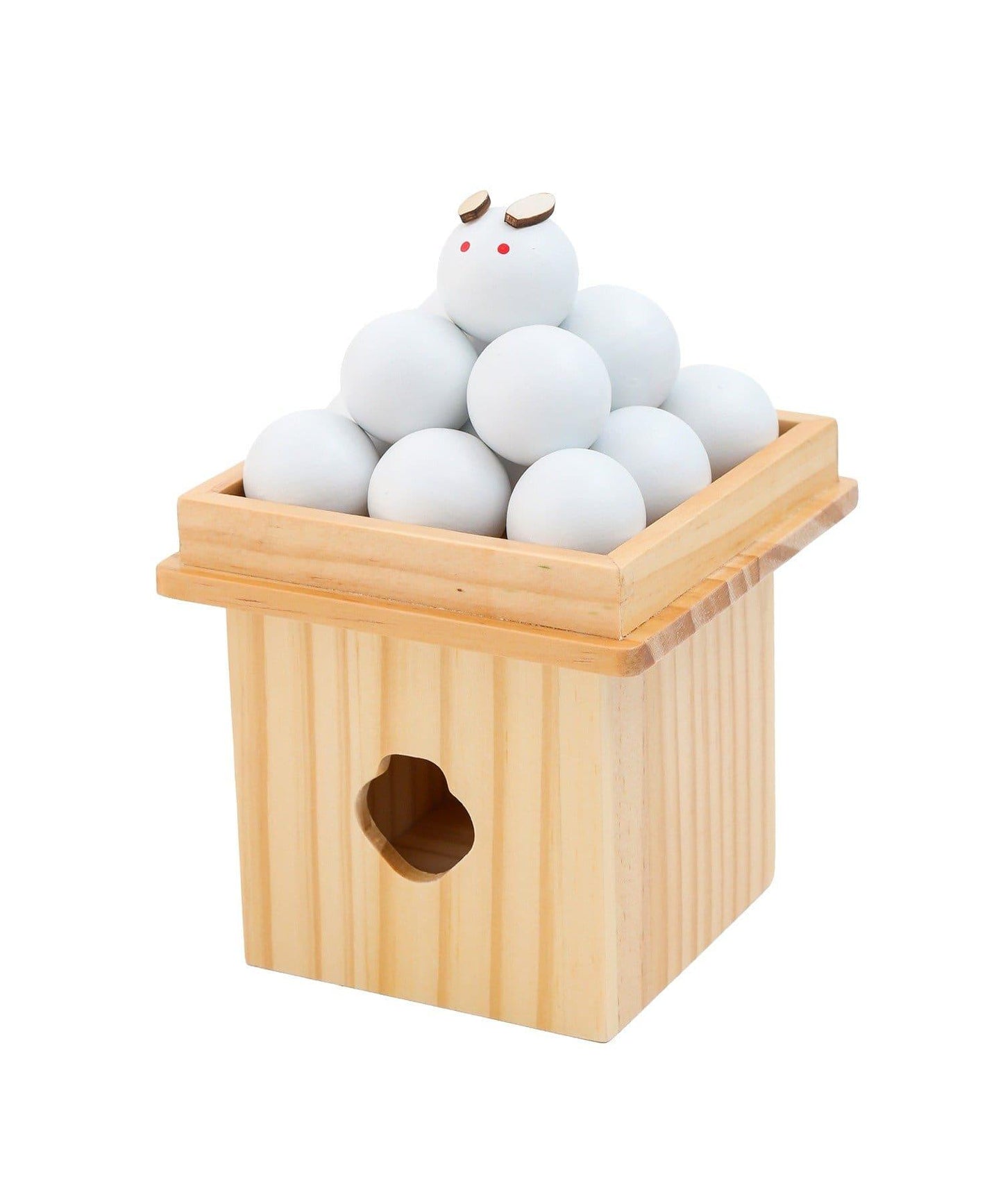 可收納賞月團子擺件
