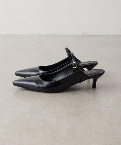 PAPILLONNER 尖頭皮帶高跟鞋