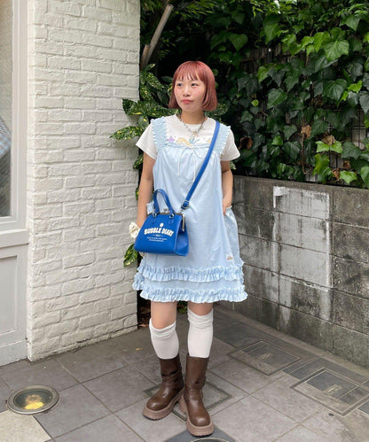 HELLO.SANFRANCISCO 瑪格麗特Logo口金包單肩包