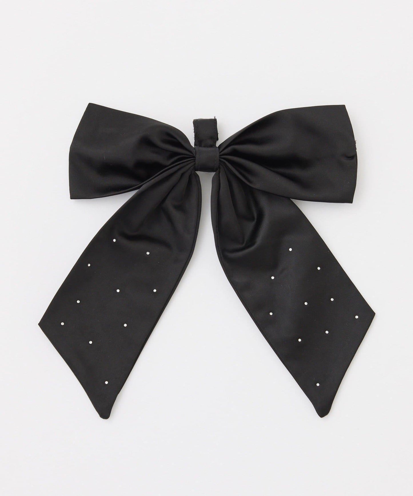 後蝴蝶結緞面棒球帽