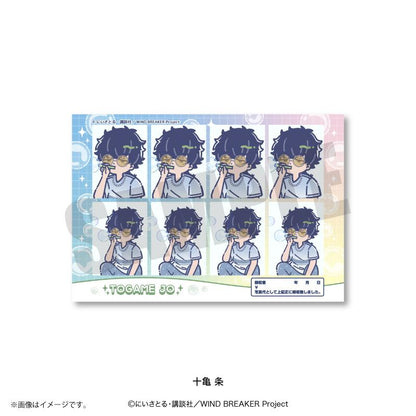防風少年（WIND BREAKER） れとぽぷ系列 第4彈 十亀條 證件照風貼紙