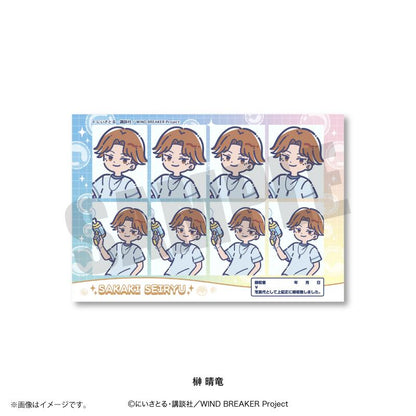防風少年（WIND BREAKER） れとぽぷ系列 第4彈 榊晴竜 證件照風貼紙