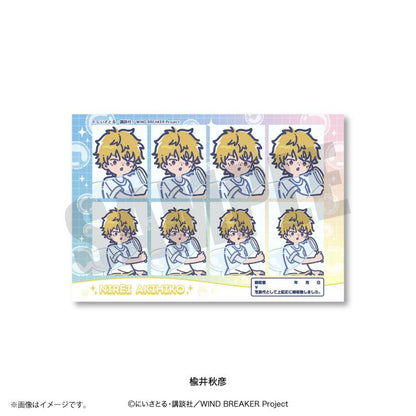 防風少年（WIND BREAKER） れとぽぷ 第4彈 楡井秋彥 證件照風貼紙