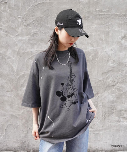 GOOD ROCK SPEED (グッドロックスピード) 聯名Mickey手繪印花T恤/UNISEX