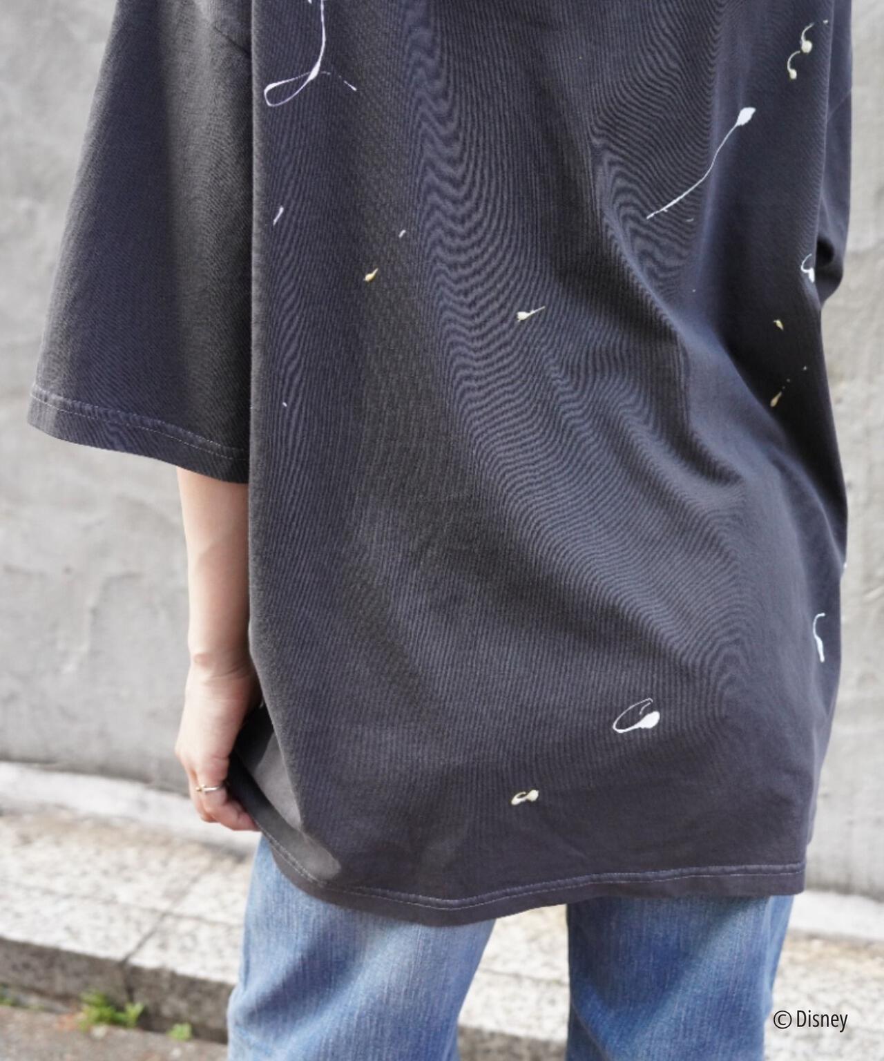 GOOD ROCK SPEED (グッドロックスピード) 聯名Mickey手繪印花T恤/UNISEX