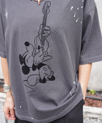 GOOD ROCK SPEED (グッドロックスピード) 聯名Mickey手繪印花T恤/UNISEX