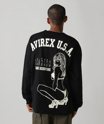 BLACK SCORPIONS LONGSLEEVE T-SHIRT