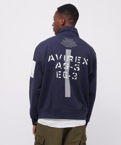 &DEPOT限定 REMODEL DESIGN STAND ZIP SWEAT