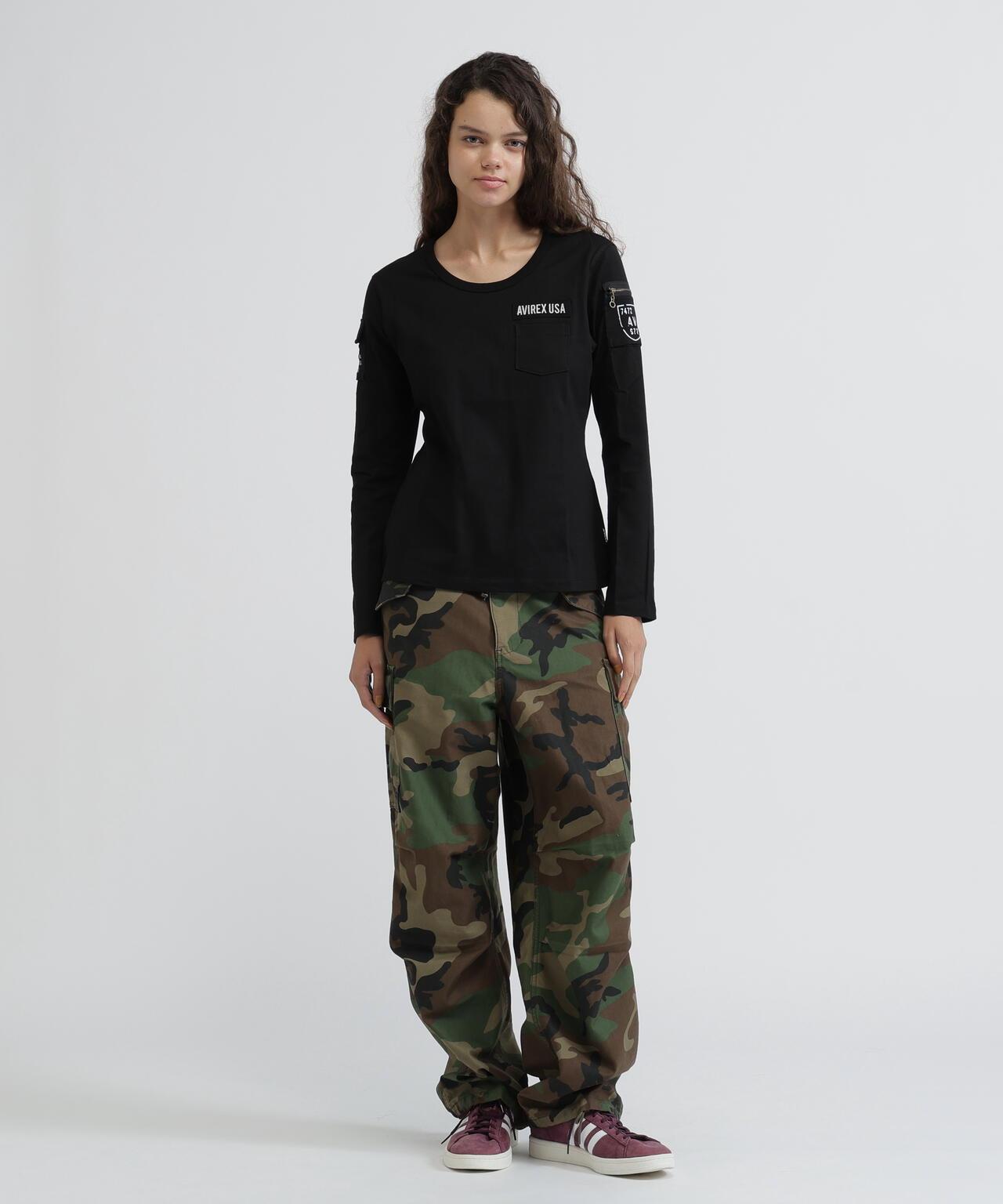WOMAN FATIGUE L/S T-SHIRT
