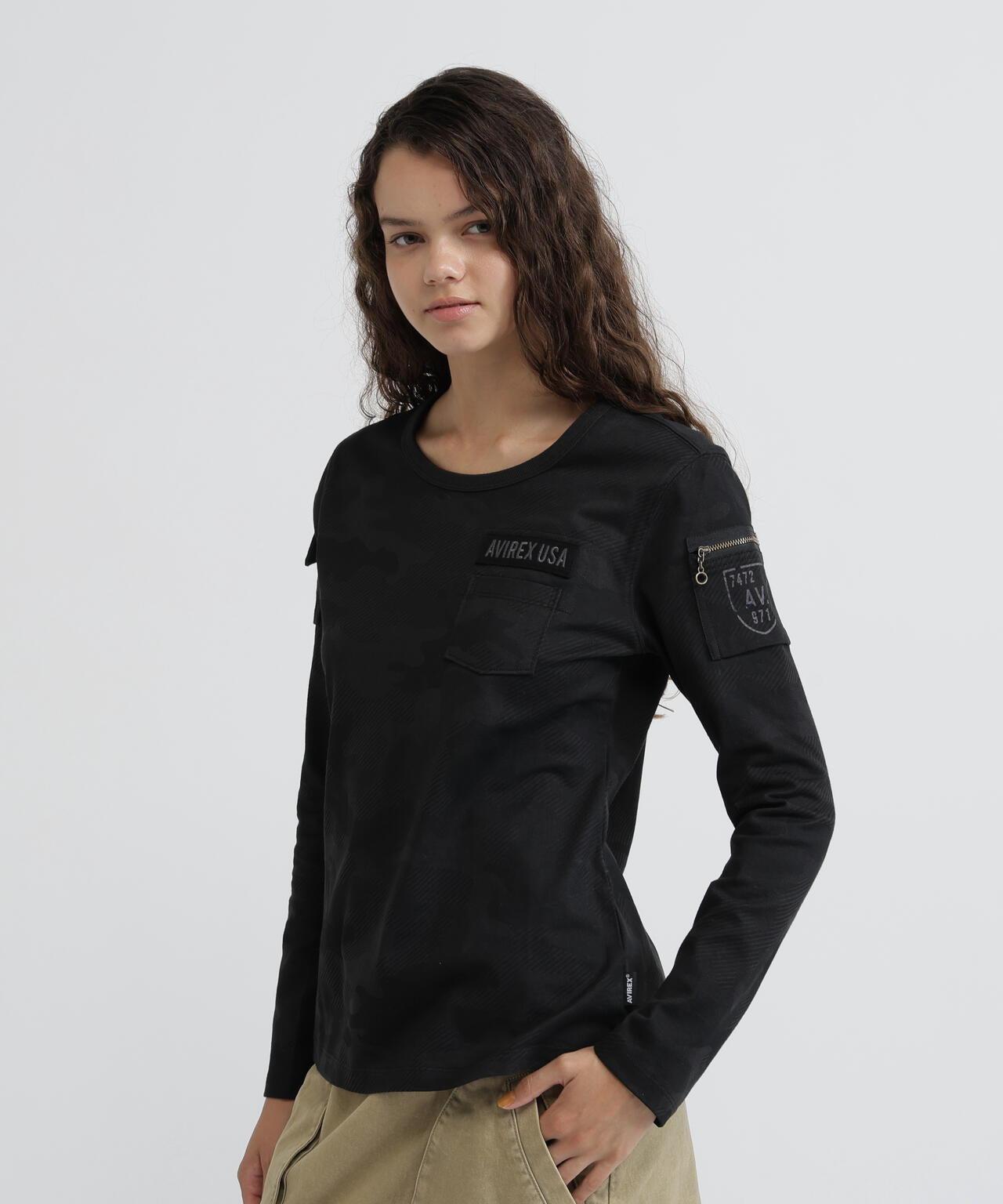 WOMAN FATIGUE L/S T-SHIRT