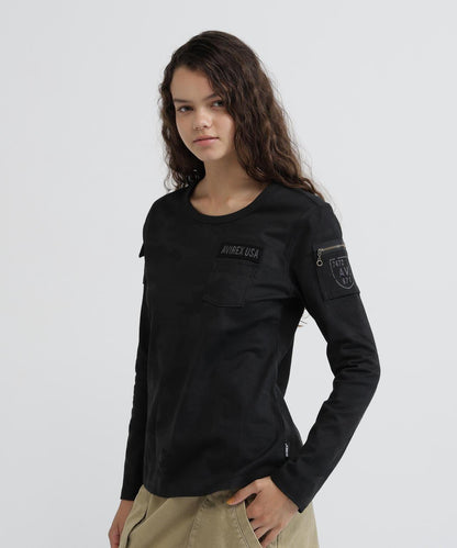 WOMAN FATIGUE L/S T-SHIRT