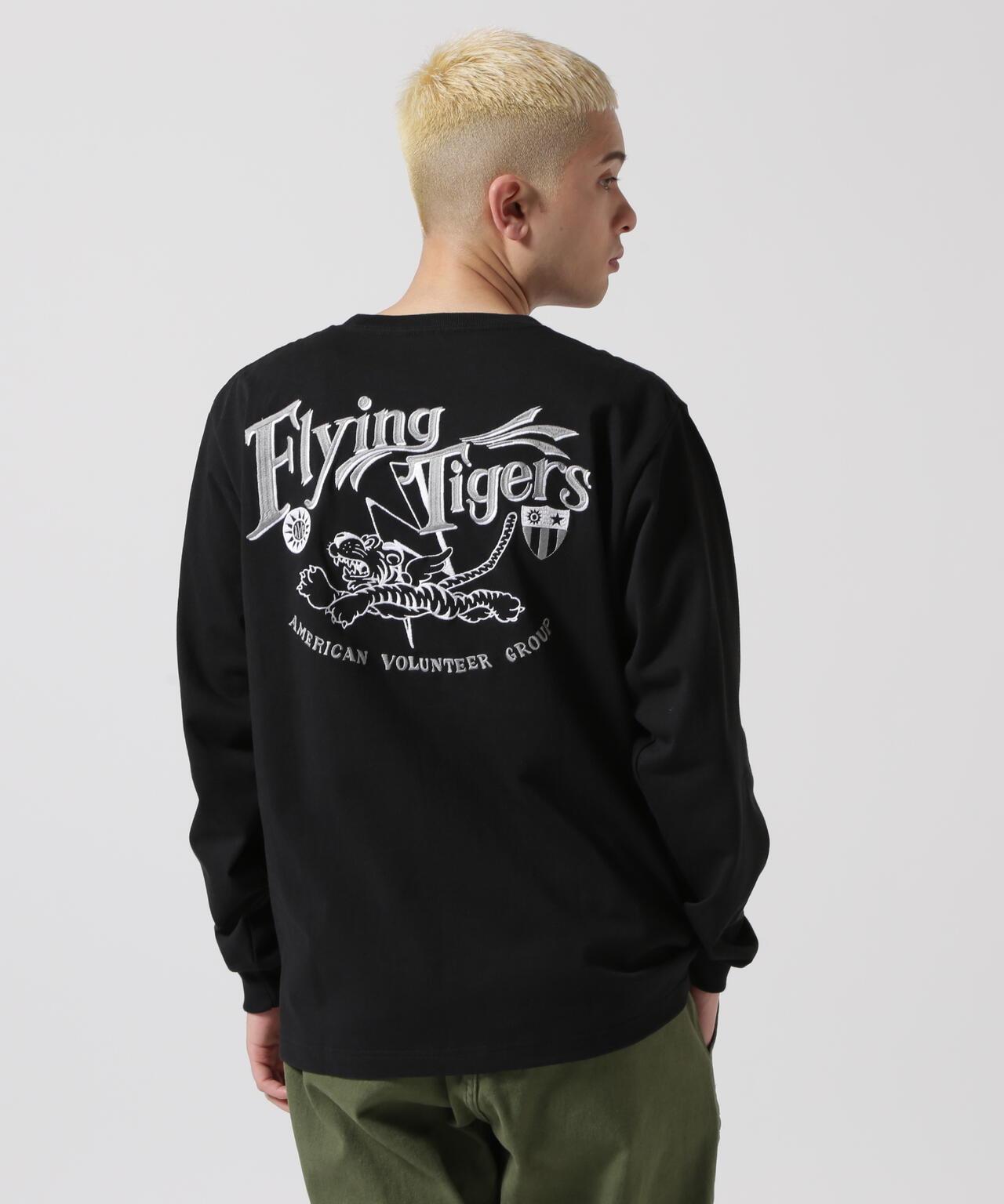 &DEPOT限定 MILITARY MOTIF LONGSLEEVE T-SHIRT